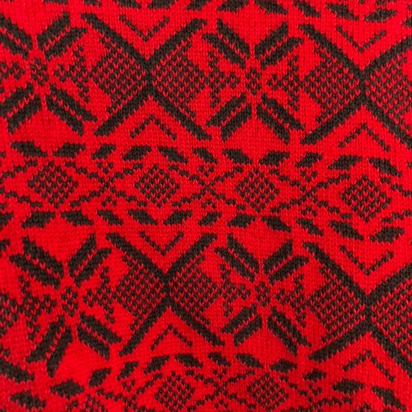 SOLD Chaps | Oversized Fair Isle Knit Sweater - Picture 7 of 9